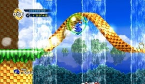 Mobius strips from Sonic 2 return!