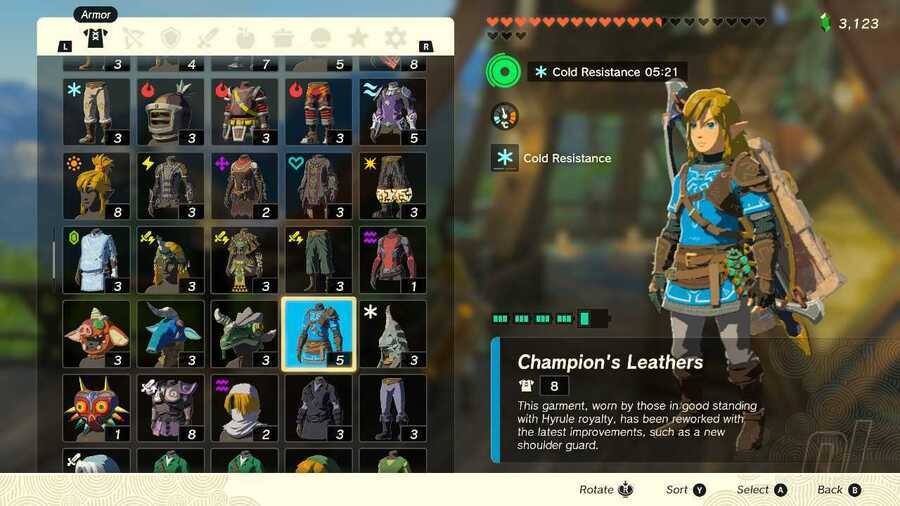 Zelda: Tears Of The Kingdom: All Armour Locations And Best Armour Sets 29