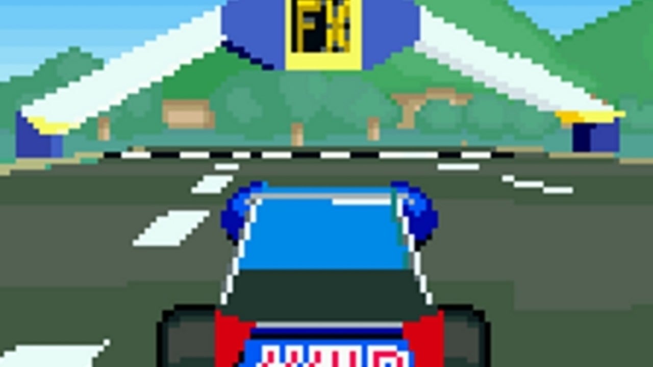 Stunt Race FX (Wildtrax) SNES 1994