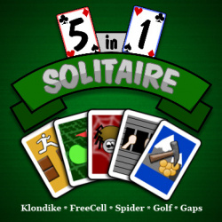 5 in 1 Solitaire Cover