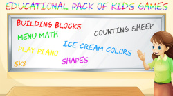 Educational Pack of Kids Games Cover