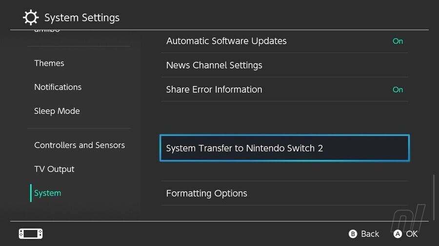 Switch 2 - System Transfer 2