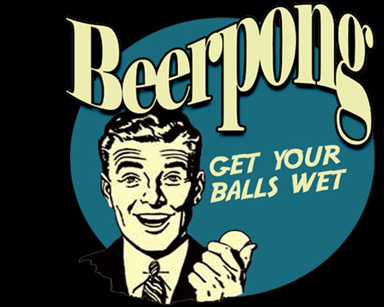 Beer Pong Get Your Balls Wet.33271328 STD