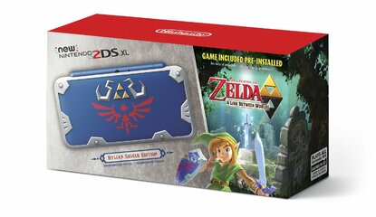 A 'Hylian Shield Edition' Legend Of Zelda 2DS XL Is Coming Exclusively To GameStop In The US