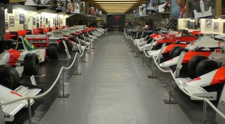 Before its closure in 2018, Donington Park's Grand Prix Collection was home to several of Senna's cars