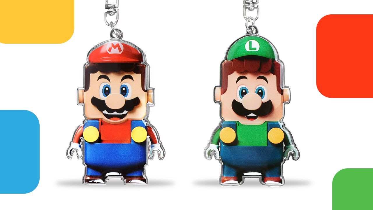 Nintendo’s LEGO Mario Giving Away keychains as part of the new LEGO VIP partnership