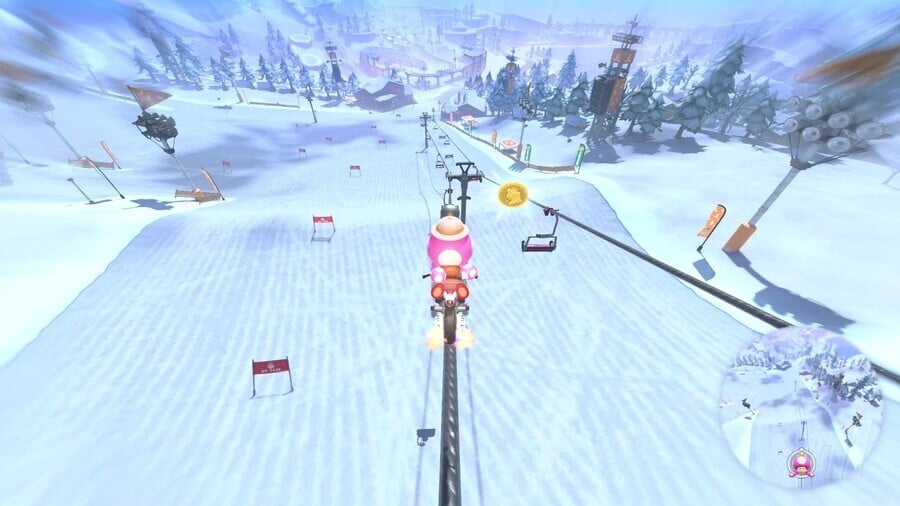 Snow Peach Medallion 3