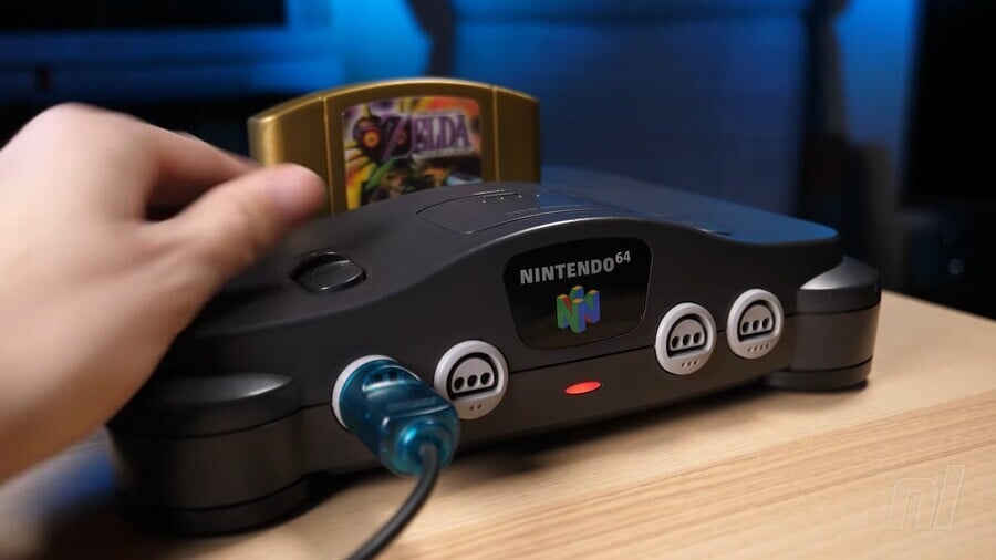 N64 Console and Majora's Mask