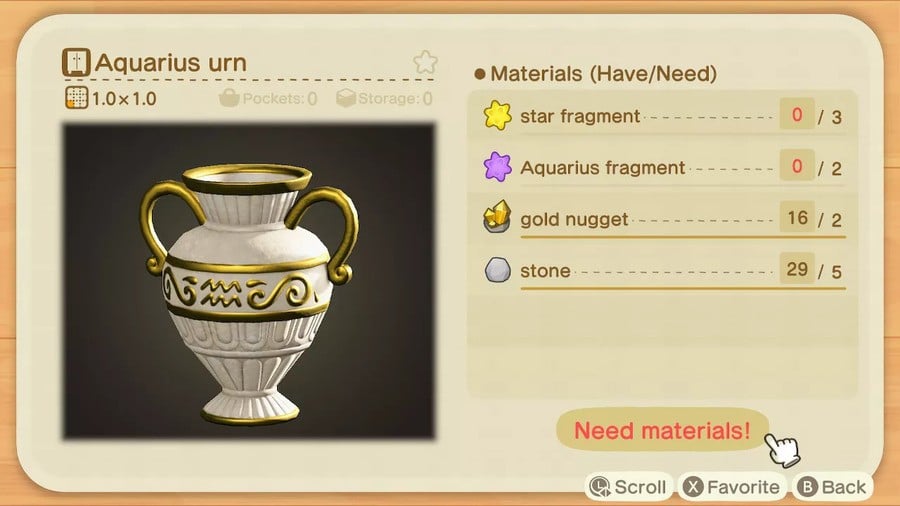 Aquarius Urn