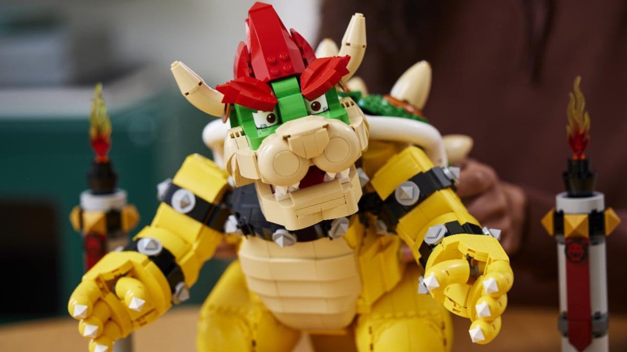 We Build LEGO Super Mario: The Mighty Bowser, Which is Both Scary