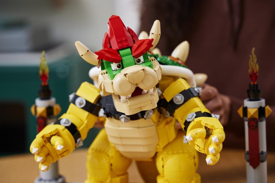 LEGO Mengkonfirmasi Rumor Dengan Set Bowser 18+ Baru, Yang Sebenarnya Bisa Anda Lawan