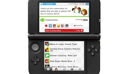Nintendo Confirms That Miiverse on 3DS Won't Allow Friend Requests or User Messaging