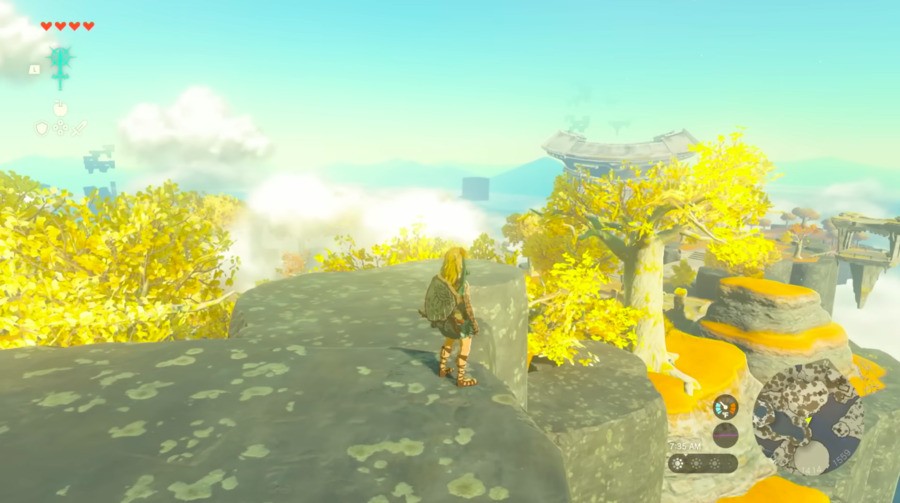 Zelda: Tears of the Kingdom Yellow Trees