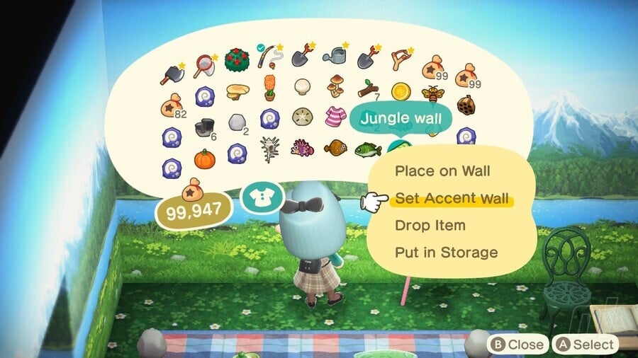 Animal Crossing Accent Walls - How To Change The Colour Of A Single