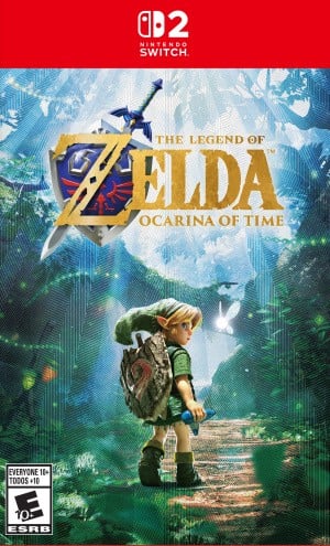 The Legend of Zelda: Ocarina of Time (Switch 2) Cover