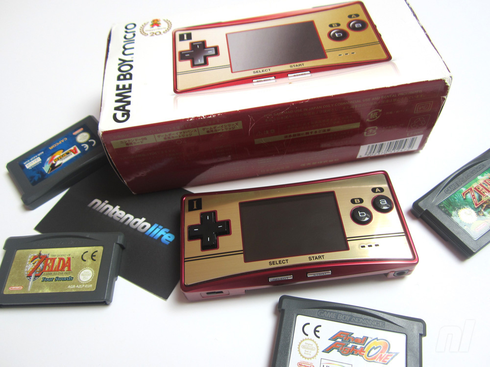 Hardware Classics: Game Boy Micro Famicom Edition | Nintendo