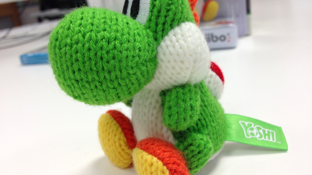 畫廊：紗線Yoshi Amiibo是如此可愛，可愛，很痛