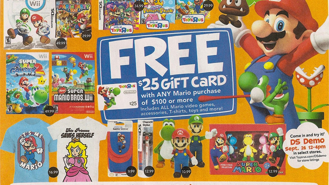 Classic Mario DS Games Get at Toys 'R' Us Nintendo Life