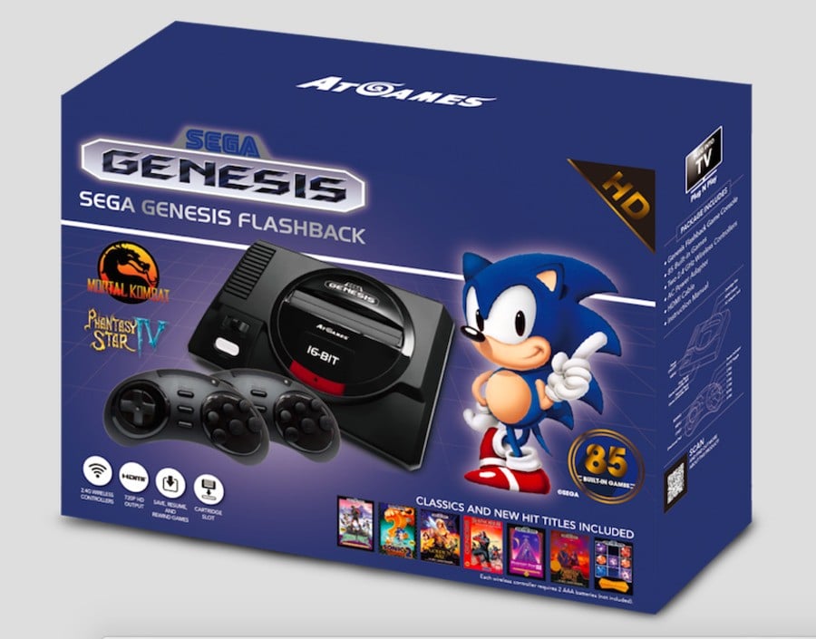 Sega genesis clone clearance console