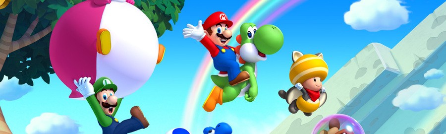 New Super Mario Bros U Banner