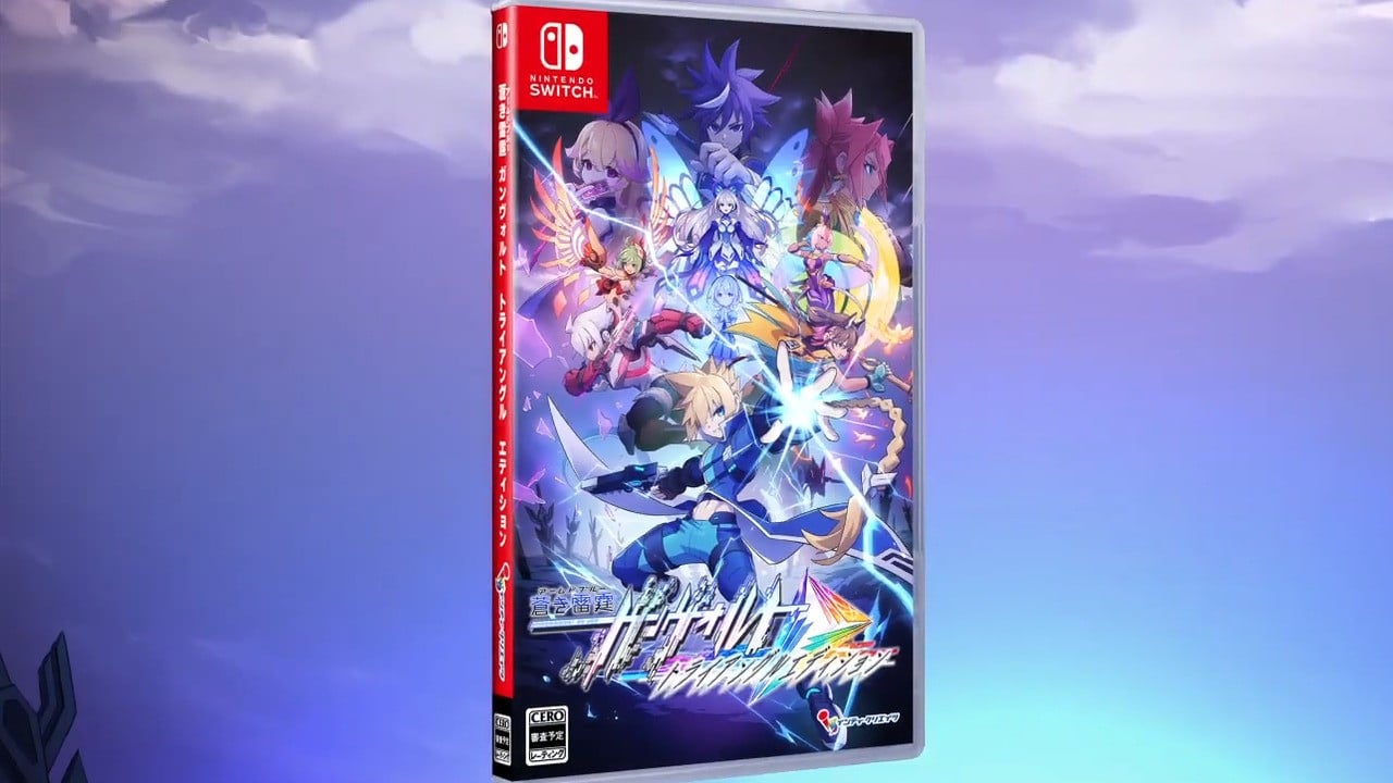 Azure Striker Gunvolt Trilogy增強了Switch的宣布