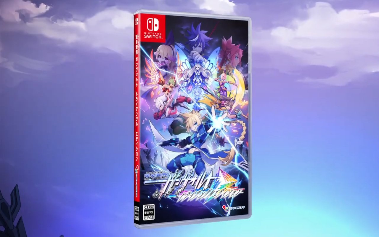 Azure 스트라이커 Gunvolt Trilogy Enhanced 발표 된 스위치 - GAMINGDEPUTY KOREA