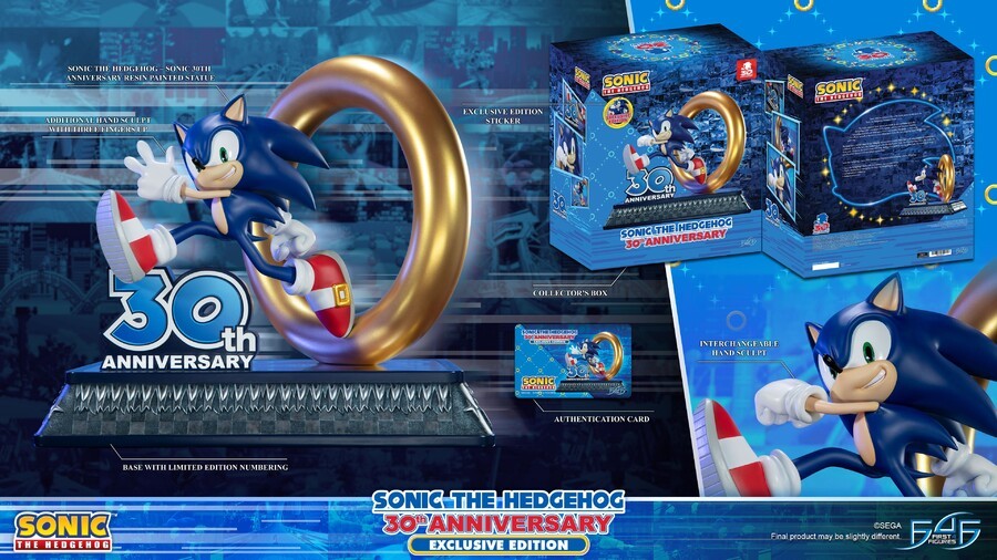 Sonic 30th First 4 Figures