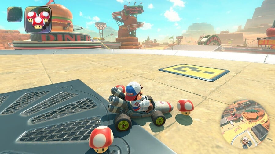 Mario Bros. Circuit 5 Panel