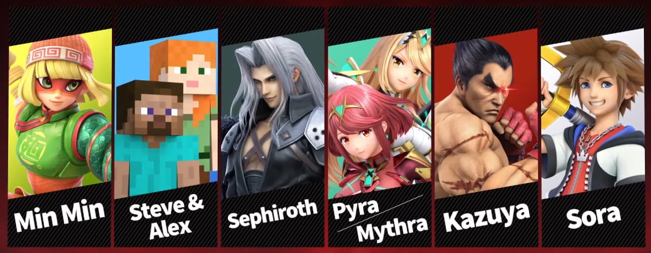 smash ultimate list of characters