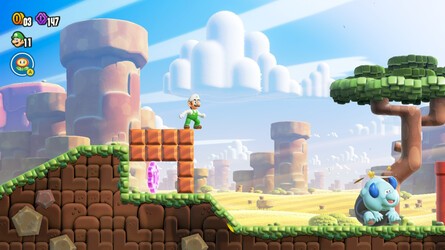 Super Mario Bros. Wonder: World 1-4 - Bulrush Coming Through 13