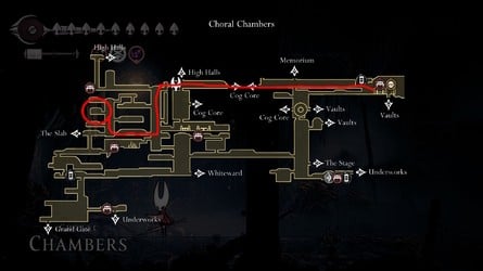Choral Chambers Map Cogheart Piece