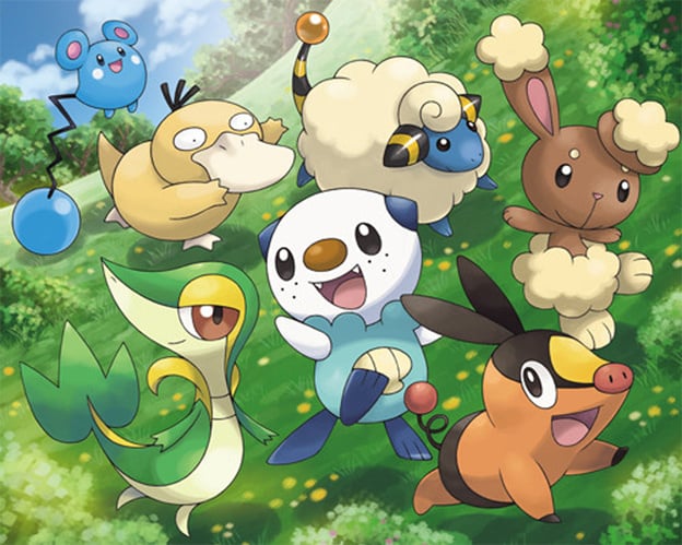 Pokemon Black 2… The Starters