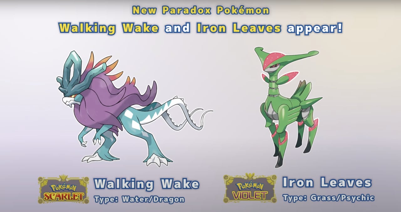 Paradox Raikou and Paradox Cobalion join Scarlet & Violet DLC