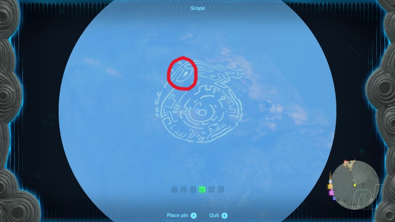 Dragon Tear geoglyph and Memory locations in Zelda: TOTK - Polygon