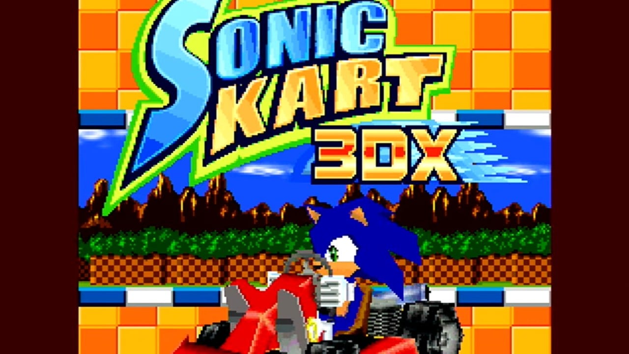 sonic car racing game