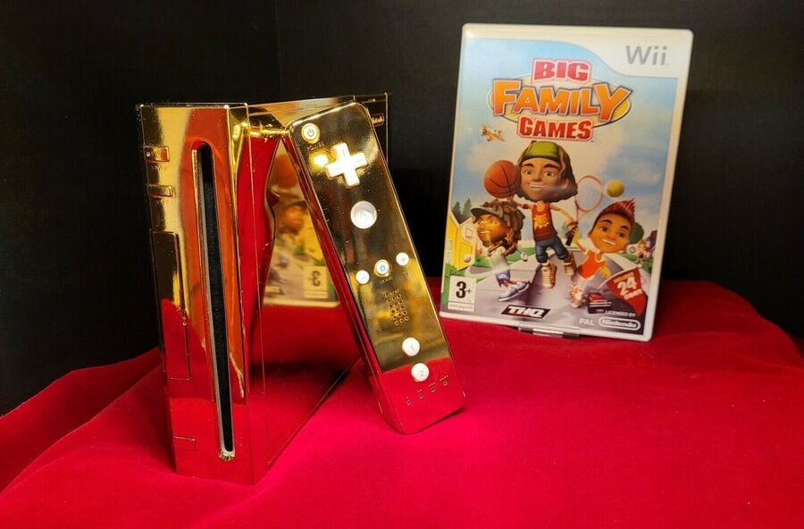 Queen Elizabeth's Golden Nintendo Wii