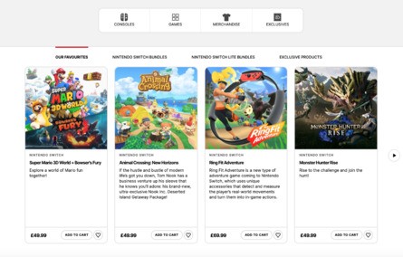 Here's how the store looks on 22nd April, 2021.