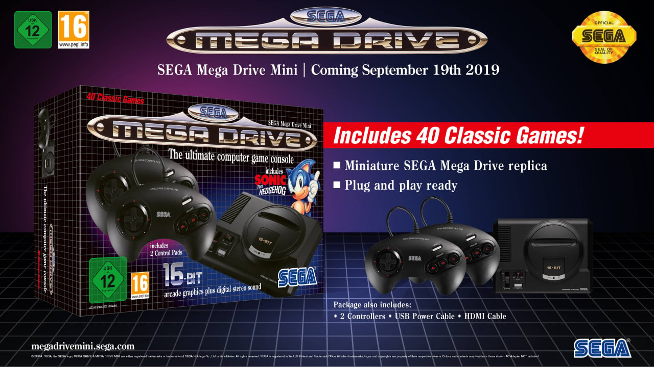 Mega Drive Mini Games List: All 42 Titles Revealed