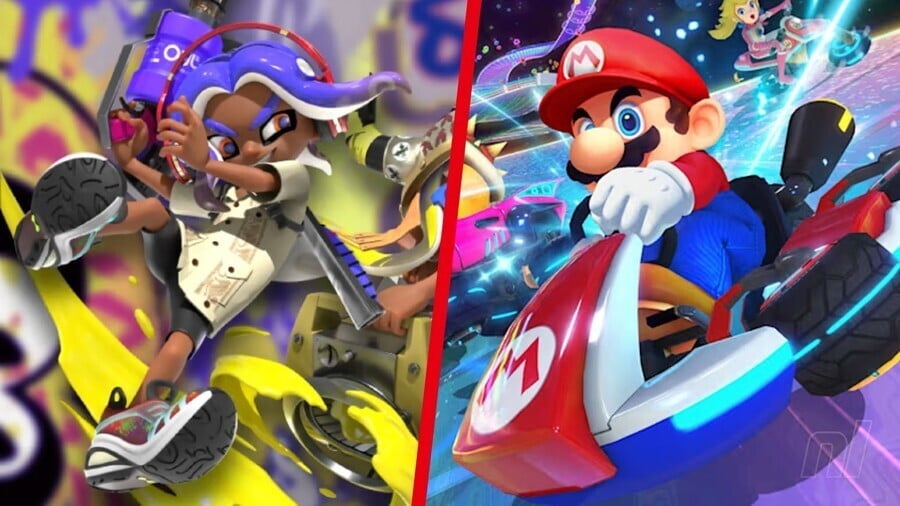 Splatoon 3 & Mario Kart 8 Deluxe