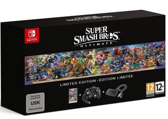 Nintendo BF Offers: Nintendo Switch OLED Super Smash Bros. Ultimate Bundle