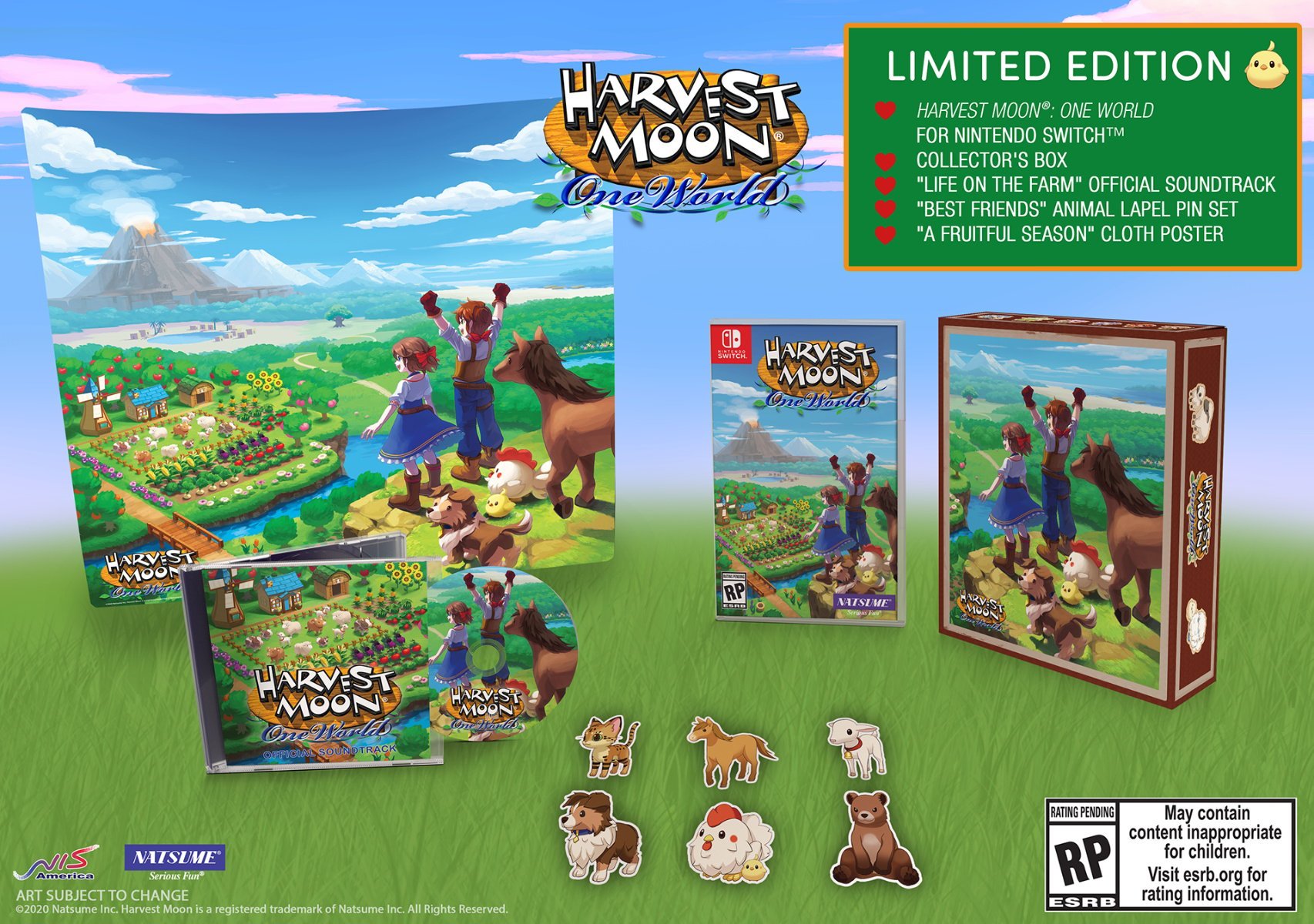 Embrace Farm Life With This Harvest Moon: One World Limited Edition For Nintendo Switch - Nintendo Life