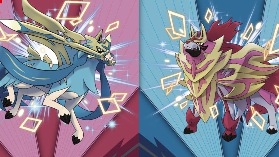 Shiny Zacian and Zamazenta promotion announced for Pokémon