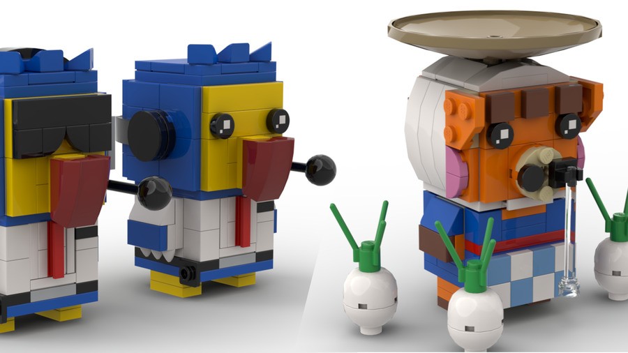 Cruce de animales LEGO