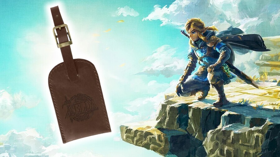 Zelda Tears of the Kingdom Luggage Tag