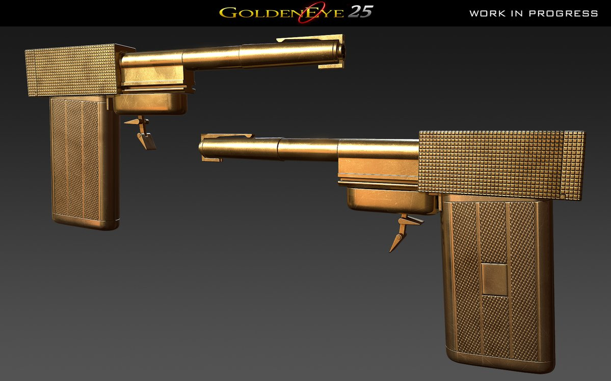 NINTENDO 64's legendary masterpiece `` Golden Eye 007 '' Phantom