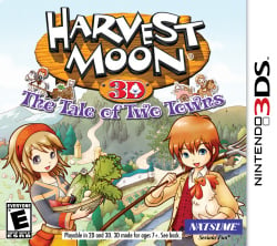 Harvest Moon 3D: The Tale of Two Towns Cover