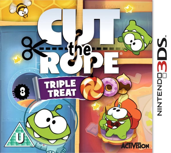 Cut The Rope Triple Treat Review 3ds Nintendo Life