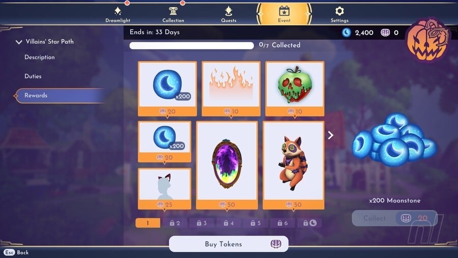 Disney Dreamlight Valley: Halloween Villains Star Path Guide 2