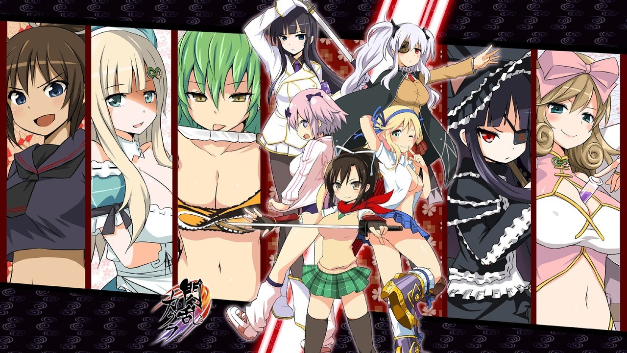 The Only Japanese game I have for the 3DS. Senran Kagura Deep