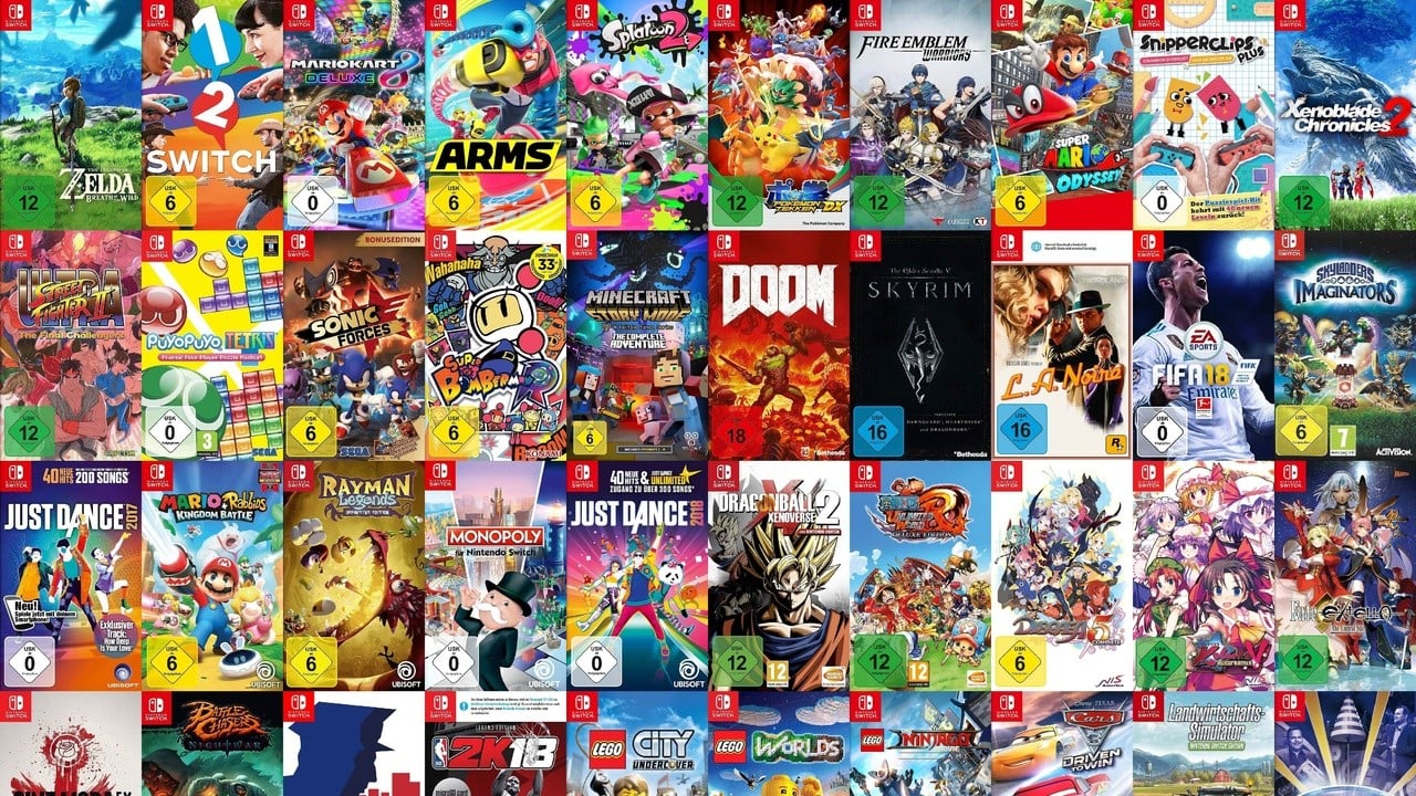 Nintendo Confirms That There Are Now More Than 1,300 Games Available On